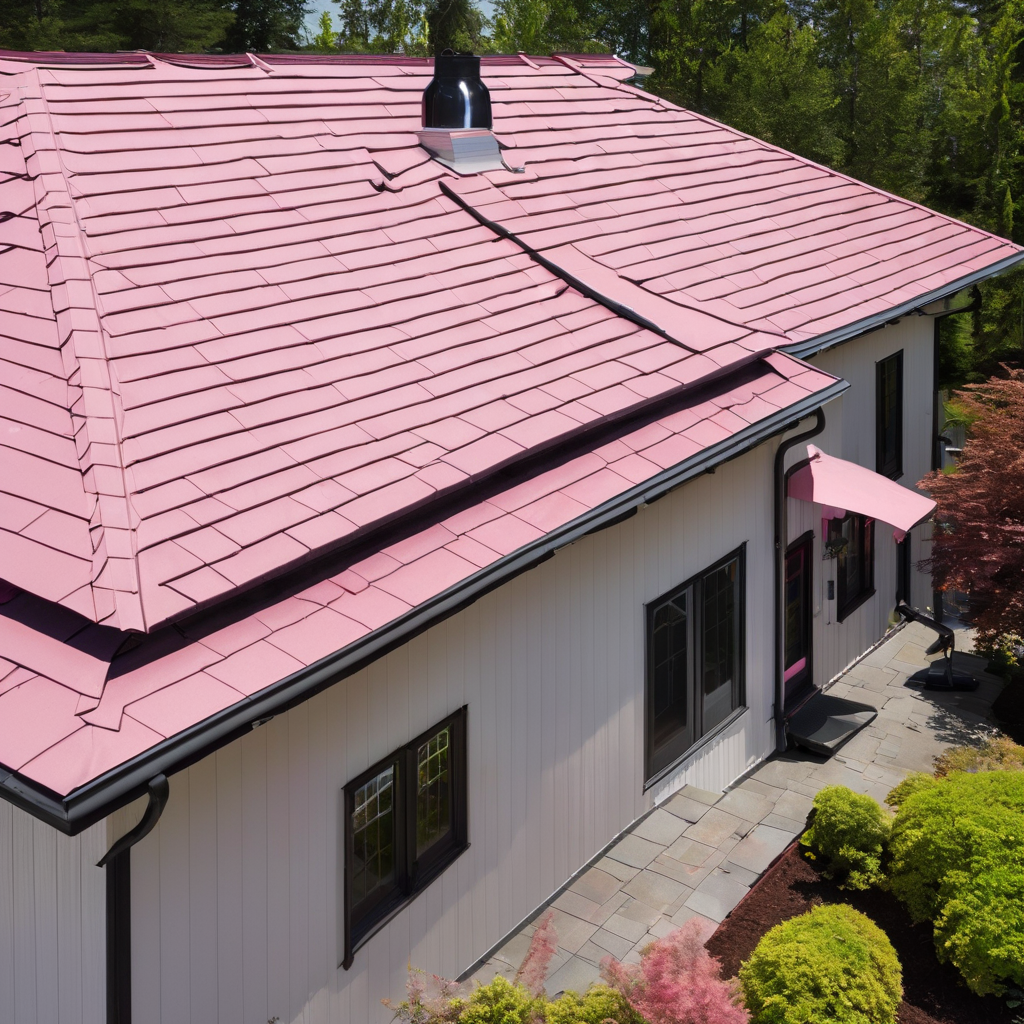 Completed roof installation with new premium materials
